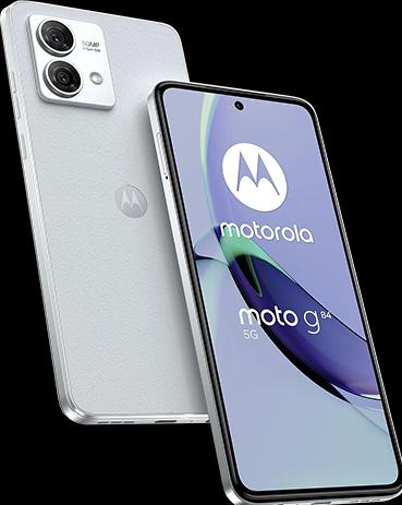 Produktbild Motorola Moto G84 (256 GB, Marshmallow Blue, 6.50", Hybrid Dual SIM, 50 Mpx, 5G)