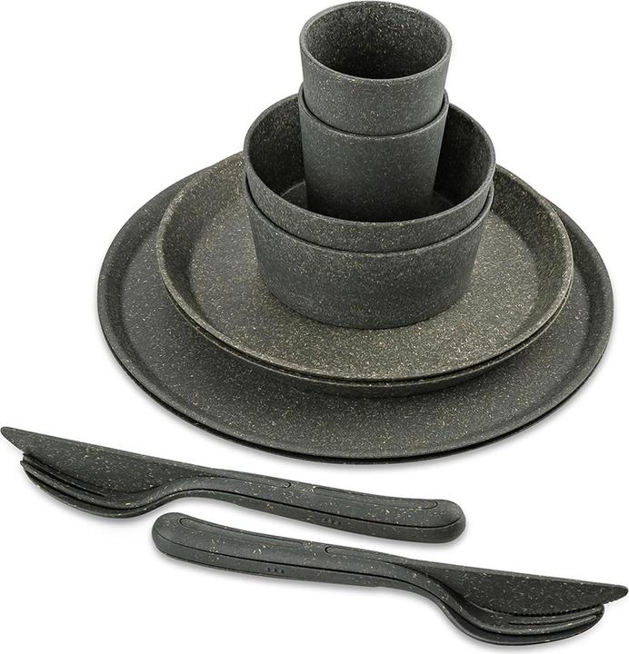 Koziol Geschirrset 10tlg.grau (10 Stück)