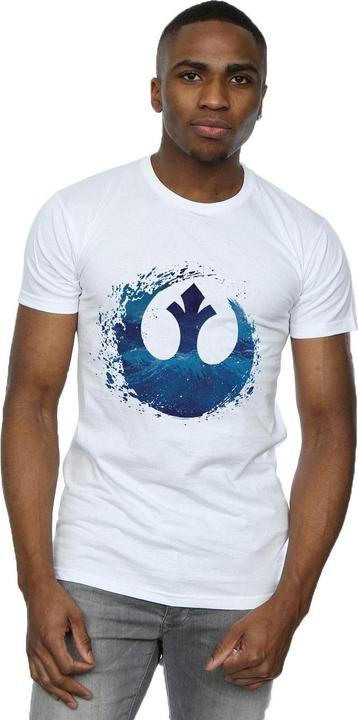 Immagine prodotto Star Wars The Rise Of Skywalker Resistance Symbol Wave Maglietta Uomo (XL)
