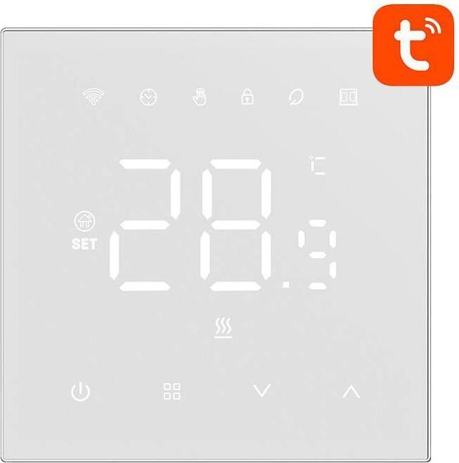 Actual product image Avatto Smart thermostat WT410-BH-3A-W Gas Boiler 3A WiFi