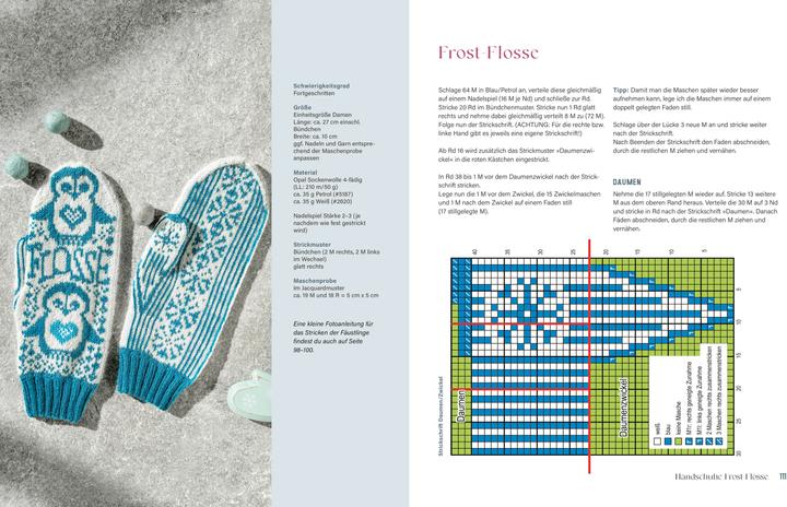 Immagine prodotto Bunte Socken und witzige Handschuhe stricken (Tedesco, Andrea Hoedt-Konken, 2024)