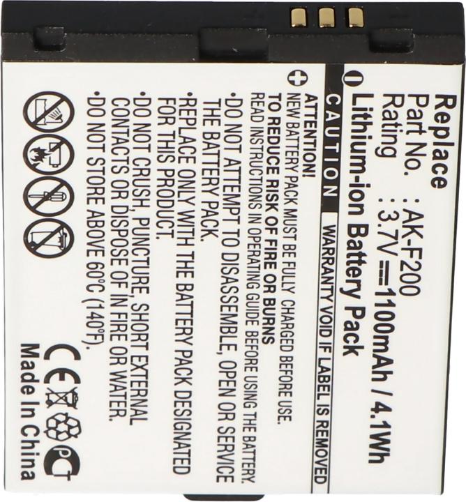 Actual product image AccuCell Battery for Emporia AK-F200, Emporia Flip Telme F210
