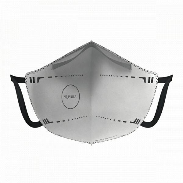 Actual product image AirPop Face Mask Pocket 2pcs (Black) (2 x)