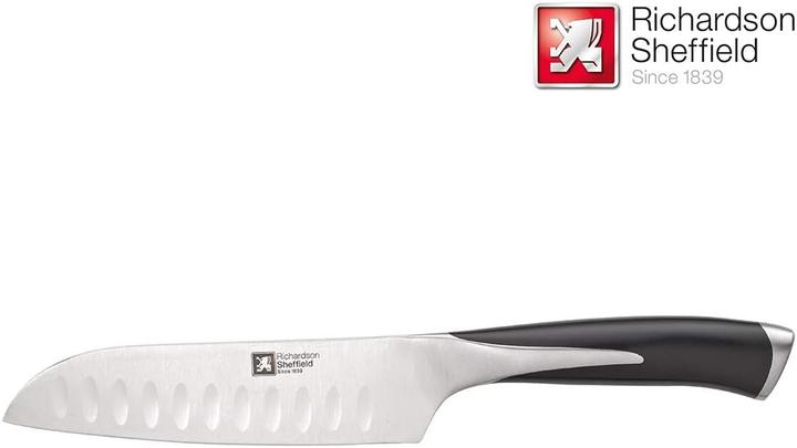 Produktbild Richardson Sheffield KYU Santokumesser 5", schwarz (12.50 cm)