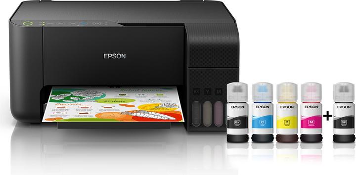 Produktbild Epson EcoTank L3150 Tintenstrahl DPI pro Minute WLAN (Tintenpatrone, Farbe)