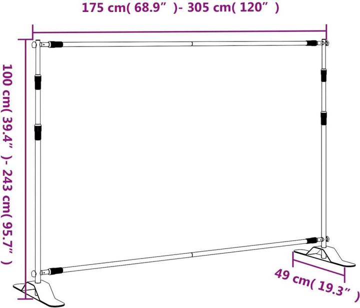 Image du produit VidaXL Theobold (305 cm, 243 cm)