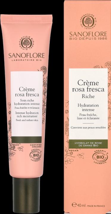Sanoflore Crème rosa fresca (40 ml, Nachtcrème)