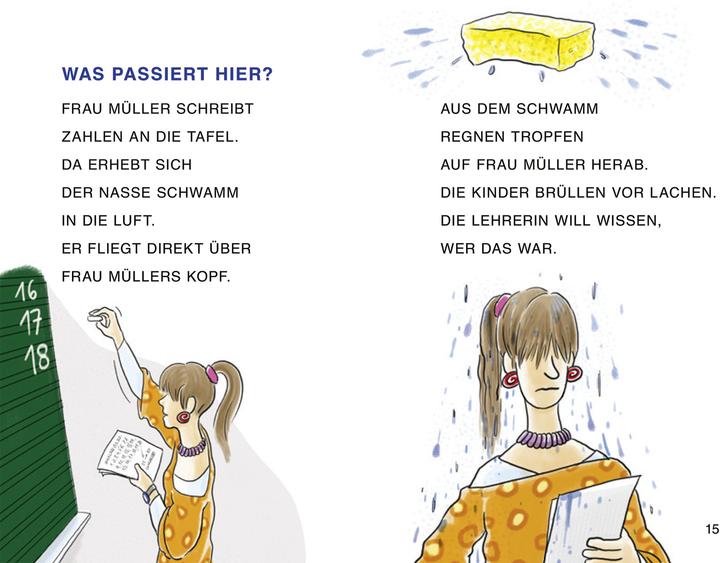 Actual product image Duden Leseprofi – GROSSBUCHSTABEN: DAS GESPENST IM KLASSENZIMMER, Erstes Lesen (German, Alexandra Fischer-Hunold, Markus Grolik, 2024)