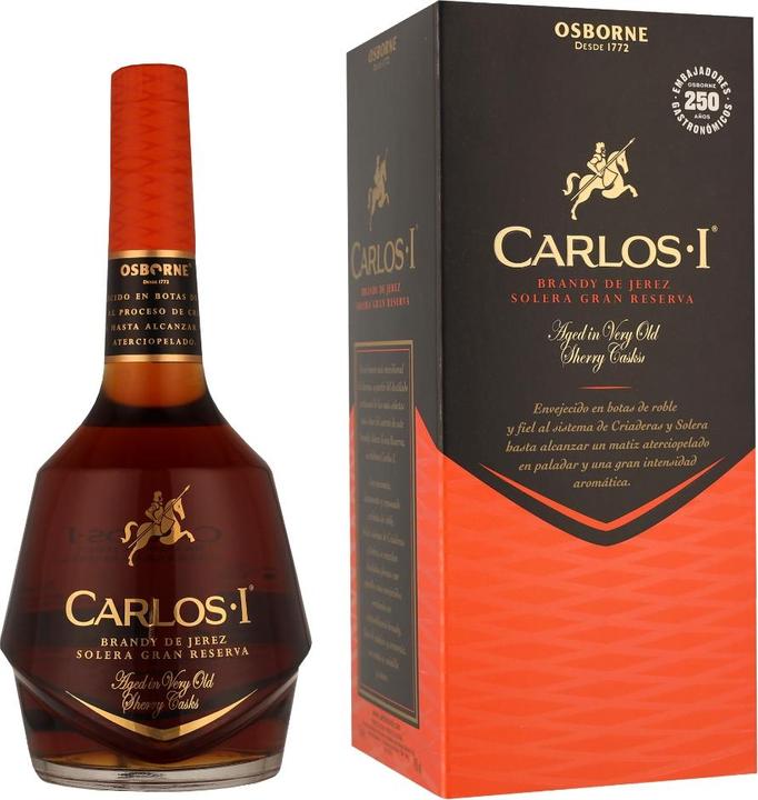 Actual product image Domecq Bodegas Brandy Solera Gran Reserva Carlos I (1 x 70 cl)