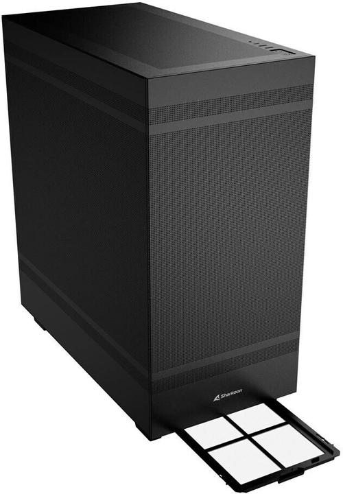 Actual product image Sharkoon Rebel C50 Black ATX (ATX, mATX, Mini-ITX)