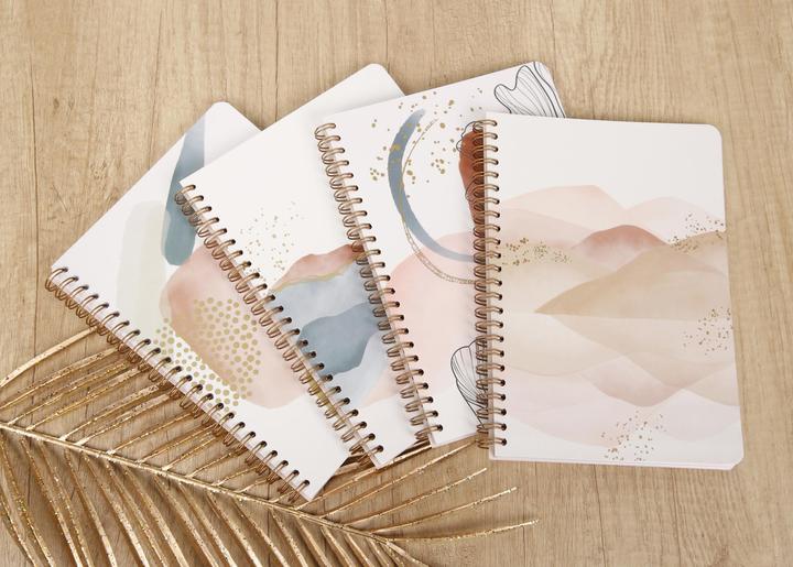 Produktbild Clairefontaine Evanescence Spiralbuch (A5, Liniert, Weicher Einband)