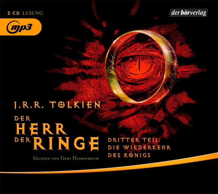 Actual product image The Lord of the Rings. Part Three - The Return of the King (J.R.R. Tolkien, German)