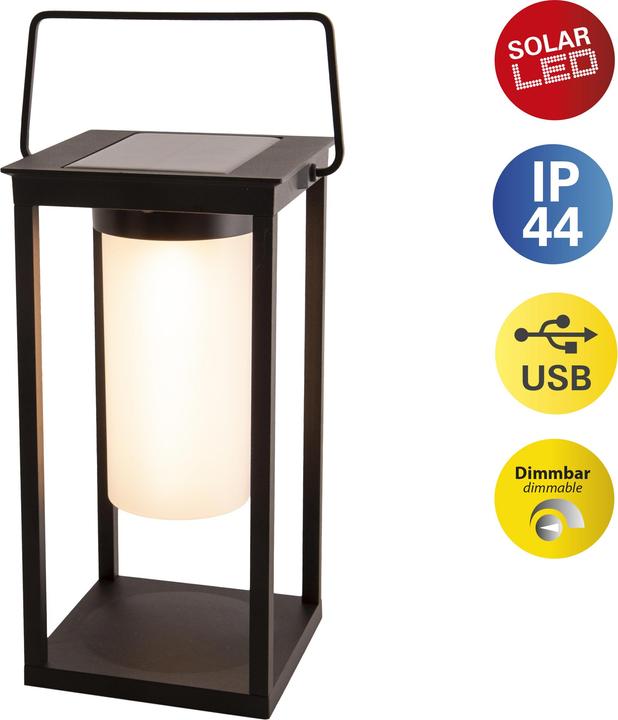 Produktbild Näve LED Solarleuchte (170 lm, IP44)