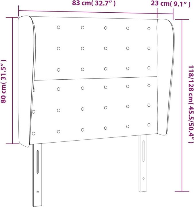 Immagine prodotto VidaXL Olova (183 x 23 x 128 cm)