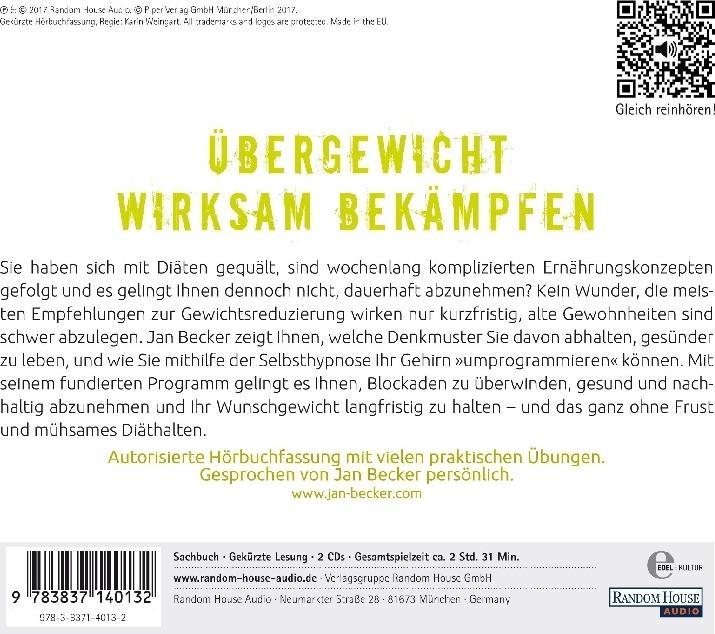Produktbild Du kannst schlank sein, wenn du willst (Jan Becker, Deutsch)