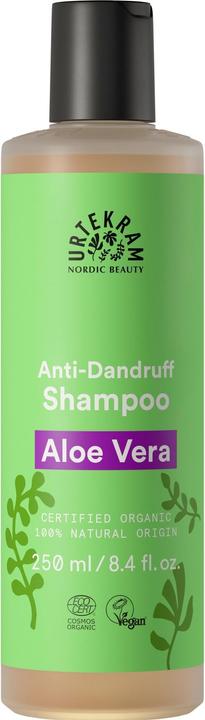 Actual product image Urtekram Shampoo Aloe Vera Anti-dandruff 250 ml (250 ml, Liquid shampoo)