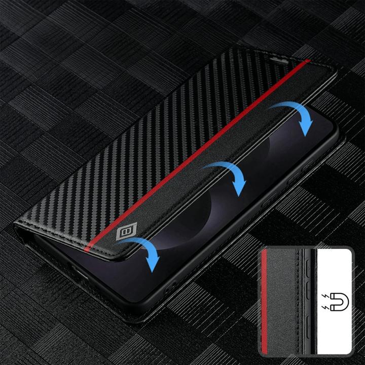 Produktbild LC.Imeeke Galaxy S25 Edge - Hülle Carbon Fiber (Samsung Galaxy S25 Edge)