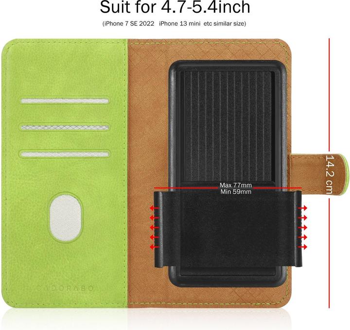 Produktbild Cadorabo Hülle für Nokia Lumia 929 / 930 Book Case Style (Nokia Lumia 930)