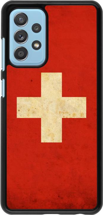 Produktbild PhoneLook Hülle 5G Vintage Flag SWISS (Samsung Galaxy A52)