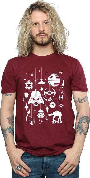 Produktbild Star Wars Christmas Decorations TShirt (XXL)