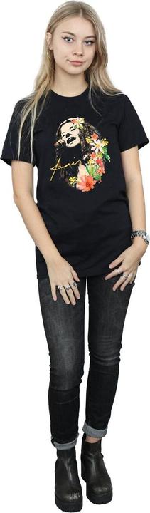 Immagine prodotto Janis Joplin Floral Pattern Maglietta Ampia Donna (XL)