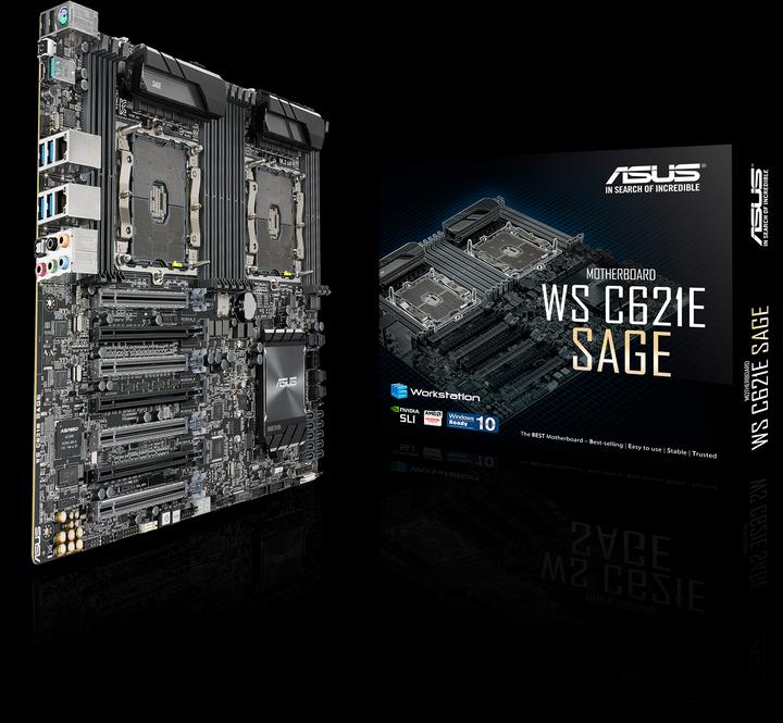 Actual product image ASUS WS C621E SAGE (LGA 3647, Intel C621, SSI EEB)
