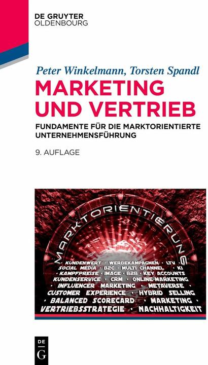 Actual product image Marketing und Vertrieb (German, Peter Winkelmann, Torsten Spandl, 2023)
