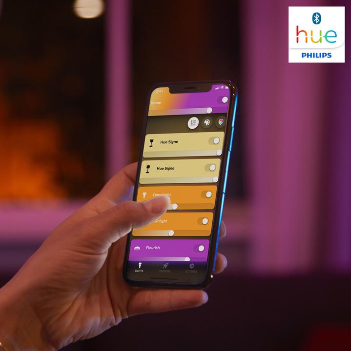 Actual product image Philips Hue Iris BT (570 lm)