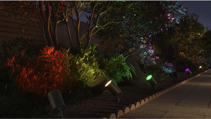 Productafbeelding Hama WLAN tuinlamp incl. grondspies, waterdicht, gekleurd, dimbaar (450 lm, IP65)