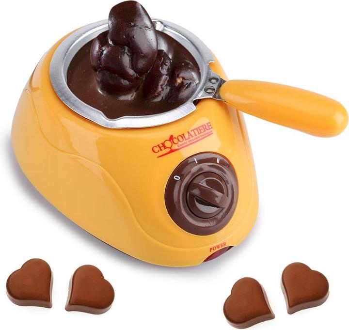 Image du produit Zerodis Pot à fondre le chocolat, jaune