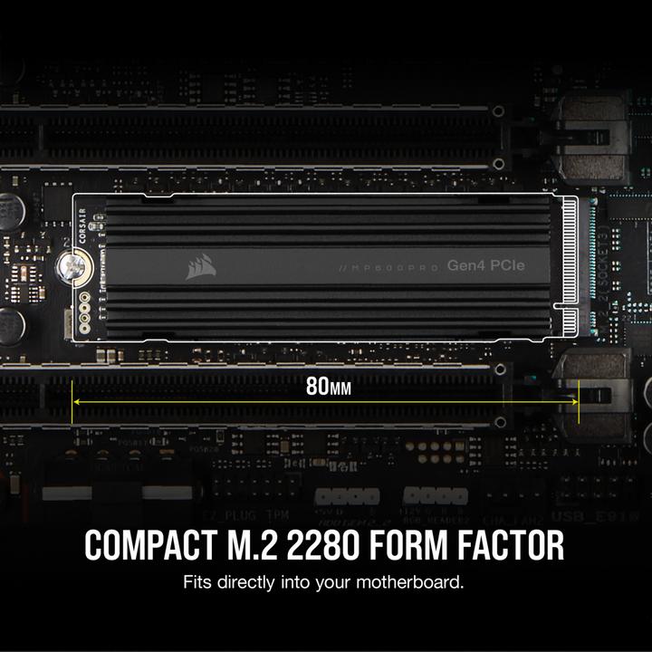 Produktbild Corsair MP600 PRO (1000 GB, M.2 2280)