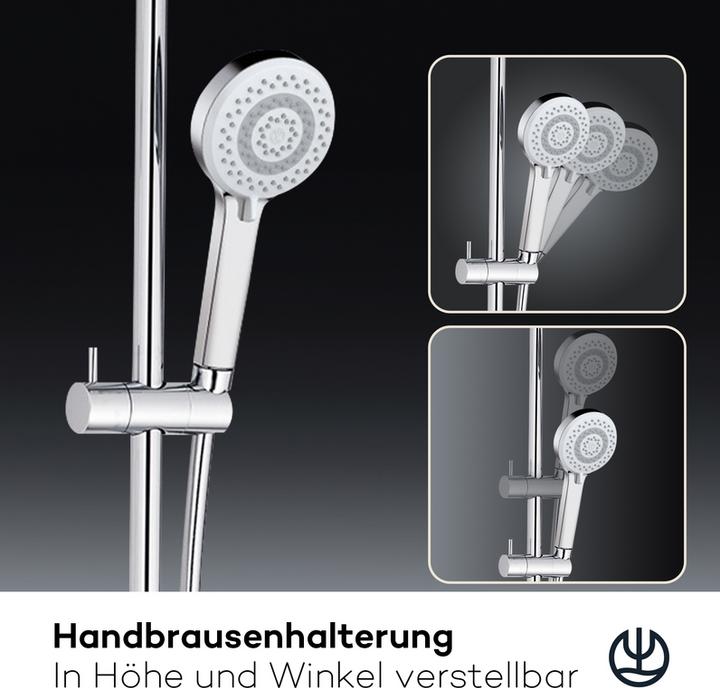 Actual product image Kludi X3 Shower system with thermostat