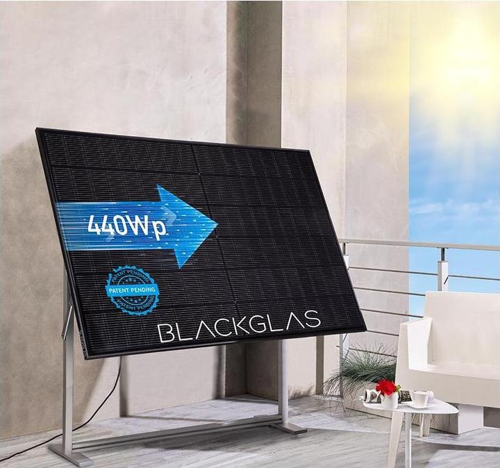 Produktbild Blackglas Solaranlage ECOsurface 440 Wp (440 W)