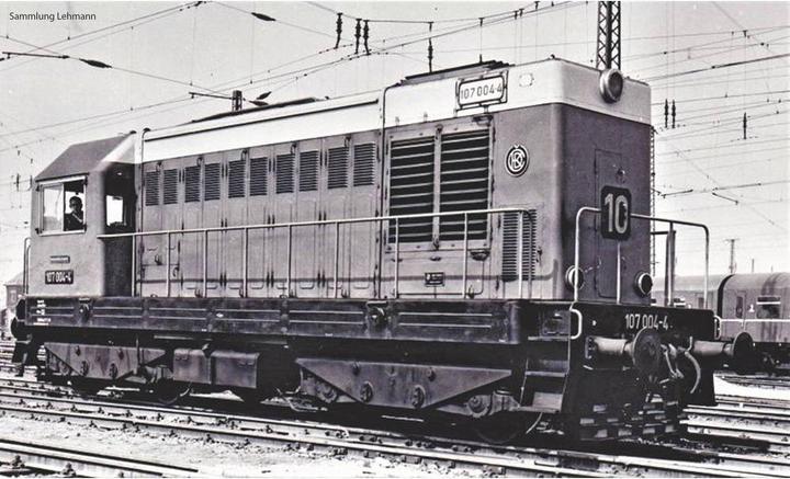 Immagine prodotto Piko 52420 H0 DR locomotiva diesel classe 107 (Traccia IV)
