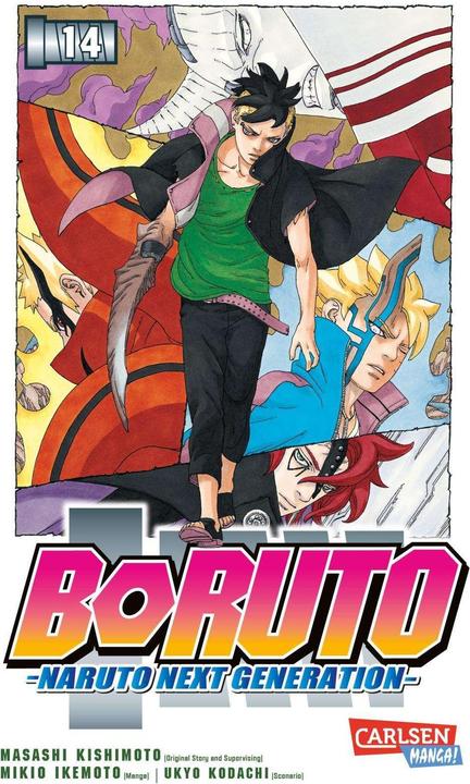Actual product image Boruto - Naruto the next Generation 14 (German, Masashi Kishimoto, Ukyo Kodachi, Mikio Ikemoto, 2022)