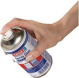 Produktbild tesa Sprühkleber PERMANENT, starker Klebstoff zum Sprühen, 300ml Dose (320 g, 300 ml)
