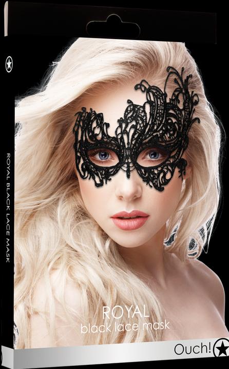 Produktbild Ouch! Royal Black Lace Mask