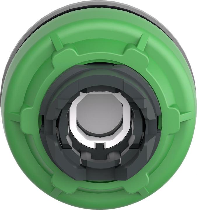 Actual product image Schneider Electric Indicator lamp, front, plastic, green, ZB5FV033C0