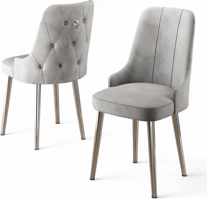 Gris et chrome