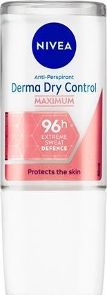 Actual product image NIVEA Derma Dry Control Ball Antiperspirant 50 Ml (50 ml)