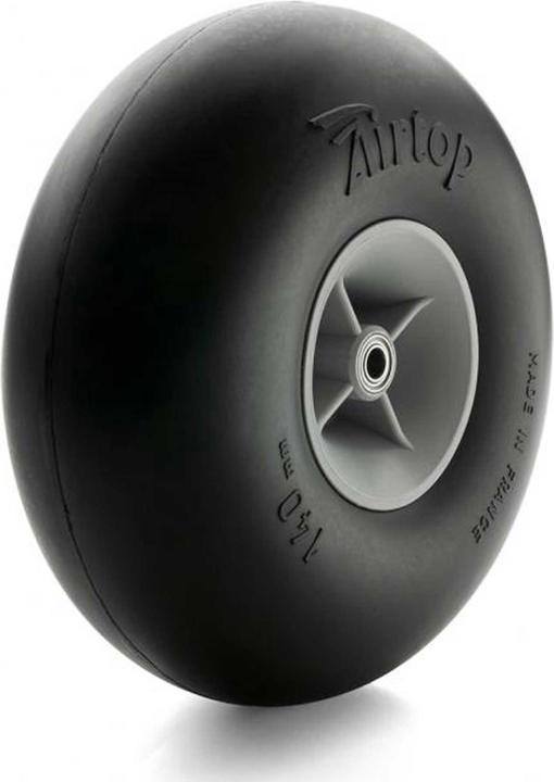 Image du produit Airtop roues balon 160x64mm 2pcs. 6mm axe de roue