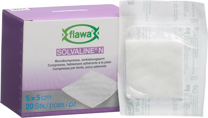 Immagine prodotto Flawa Solvaline N Kompressen 5x5cm steril