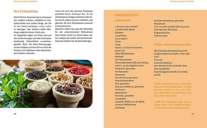 Produktbild Ayurvedisches Heilfasten (Deutsch, Traudel Ertner, Ellen Ertner, 2023)