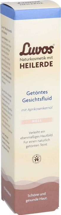 Produktbild Luvos Getöntes Gesichtsfluid hell Naturkosmetik mit Heilerde (50 ml, Getönte Tagescreme)