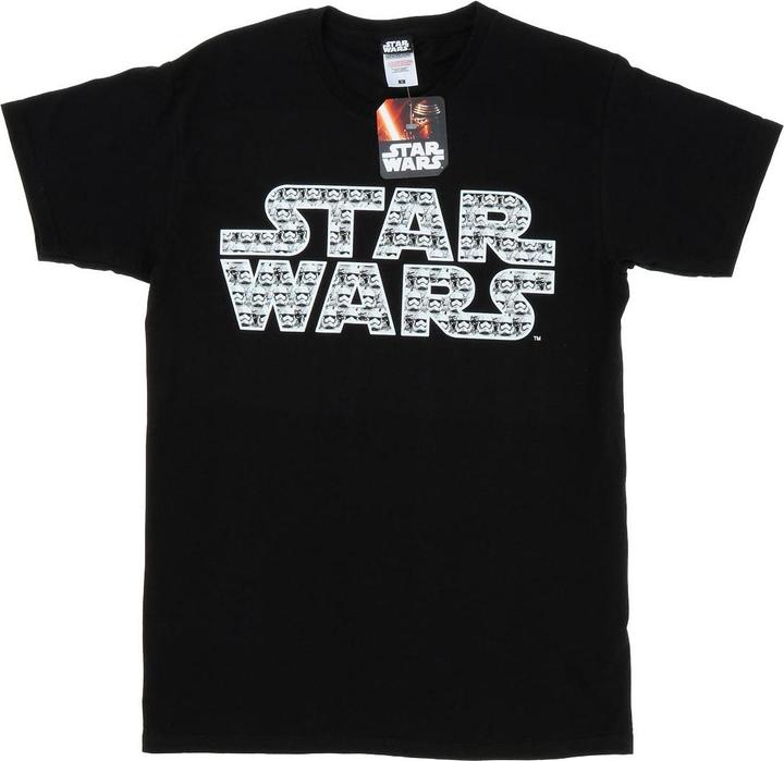 Star Wars Force Awakens Stormtrooper Logo TShirt (L)