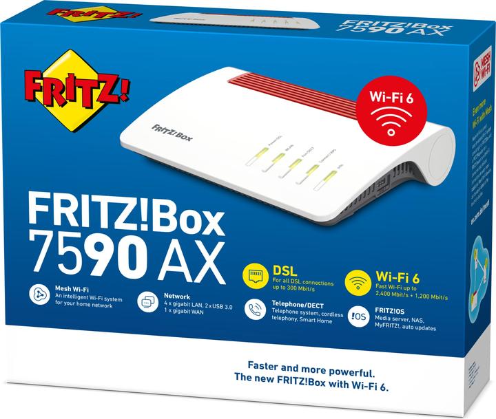 Produktbild AVM FRITZ!Box 7590 AX Edition A/CH
