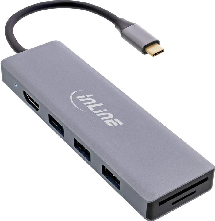 Immagine prodotto InLine Stazione docking (USB-C, 4 Porti)