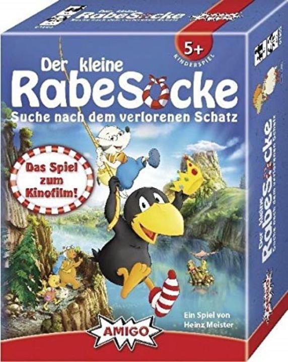 Actual product image Amigo The Little Raven Sock - Searching for the Treasure (German)