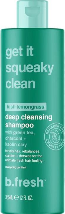 Actual product image B.fresh Get It Squeaky Clean Deep Cleansing Shampoo 355 ml (355 ml, Liquid shampoo)