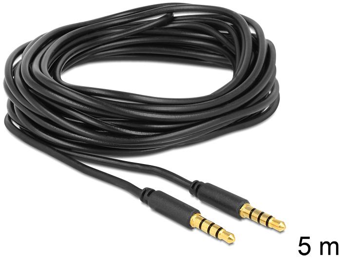 Image du produit Delock Câble jack (5 m, Jack 3,5 mm (AUX))